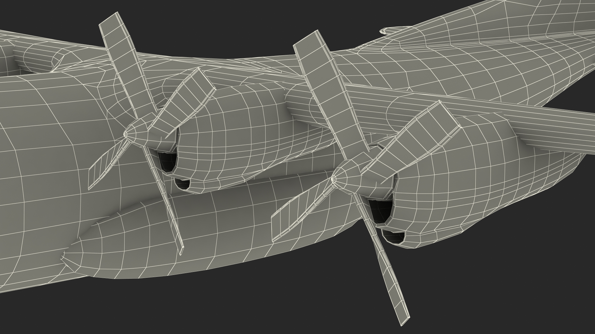 3D model Hercules C130 Scale Model