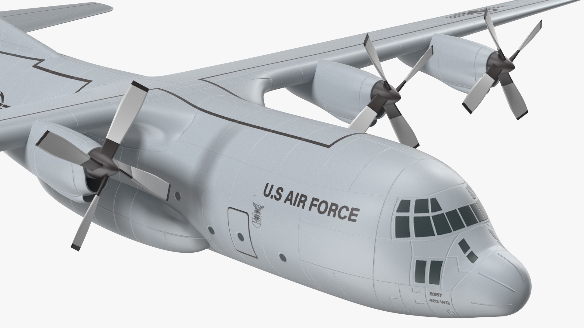 3D model Hercules C130 Scale Model