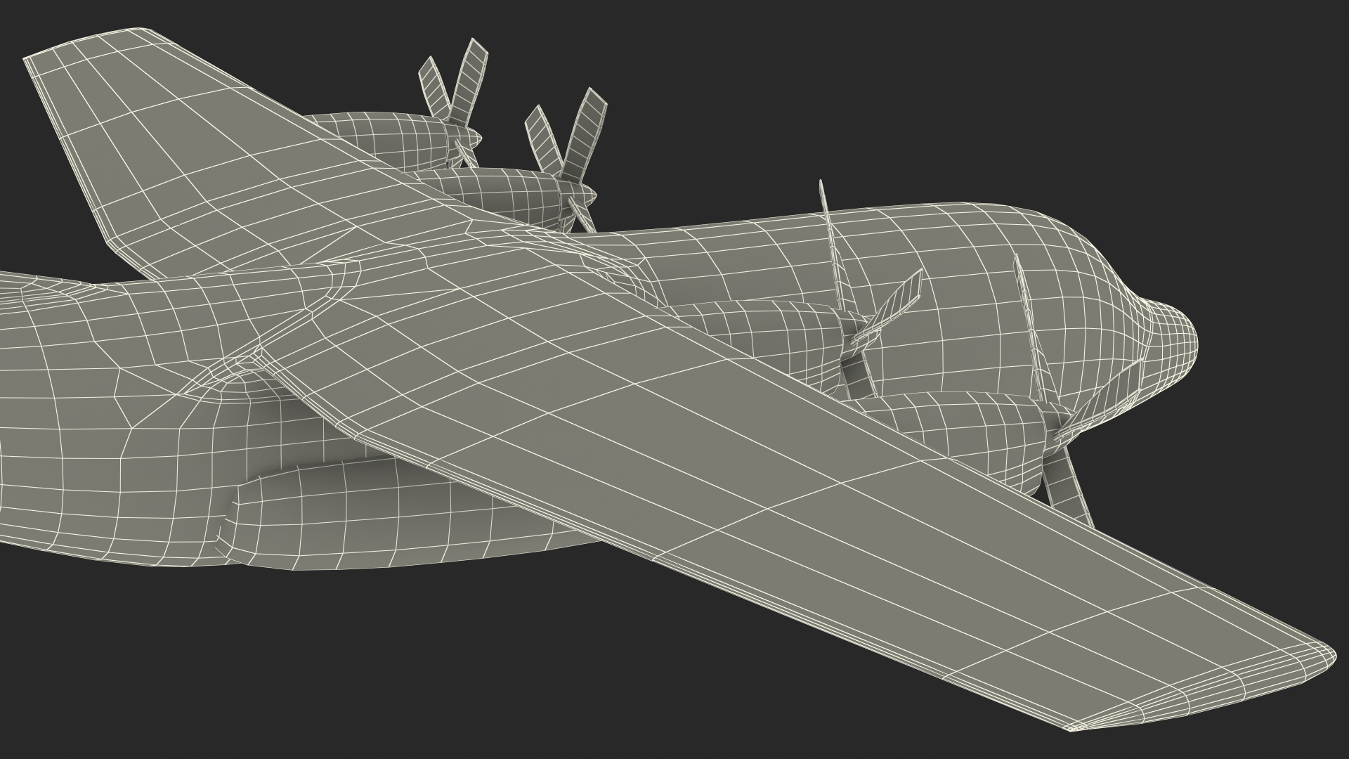 3D model Hercules C130 Scale Model