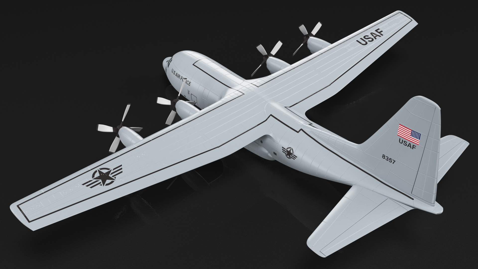3D model Hercules C130 Scale Model