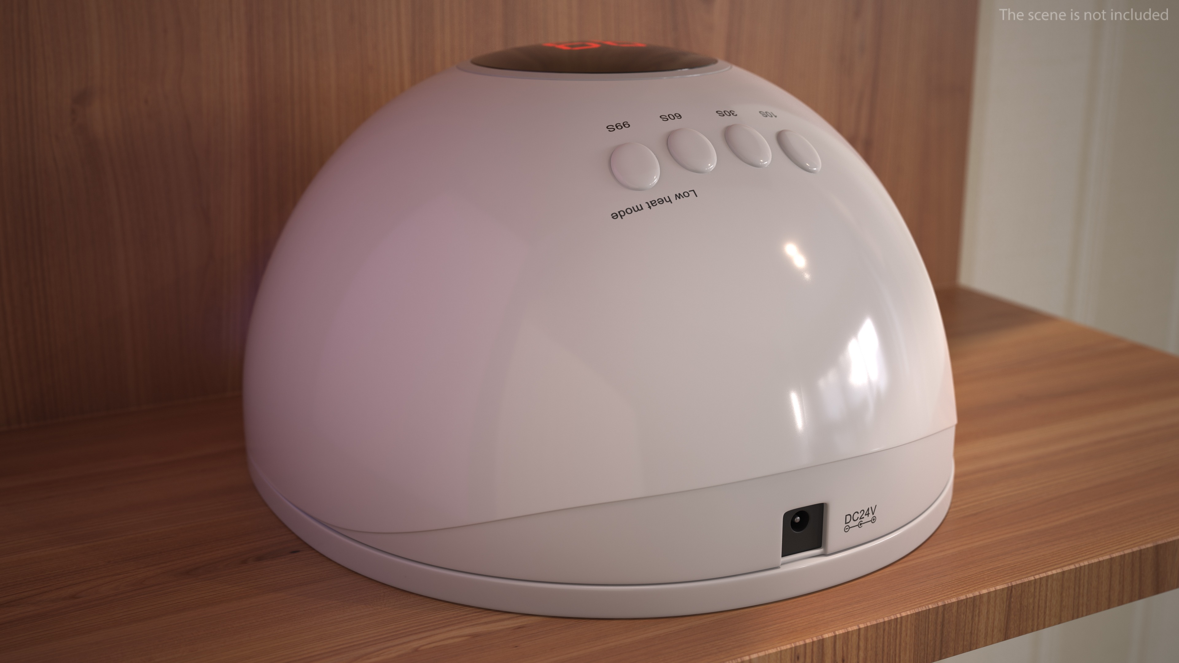 LED Nail Lamp On State 3D