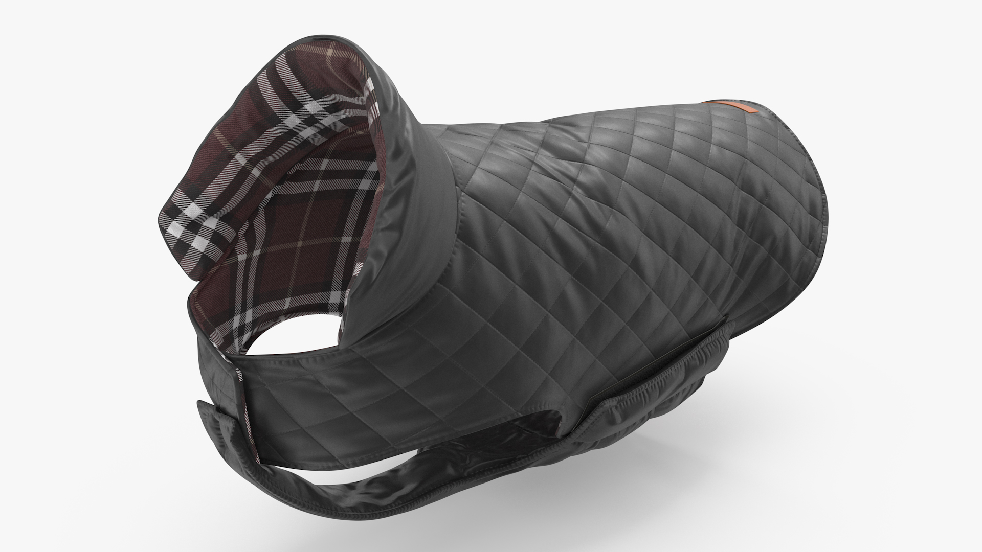 Dog Coat Black 3D model