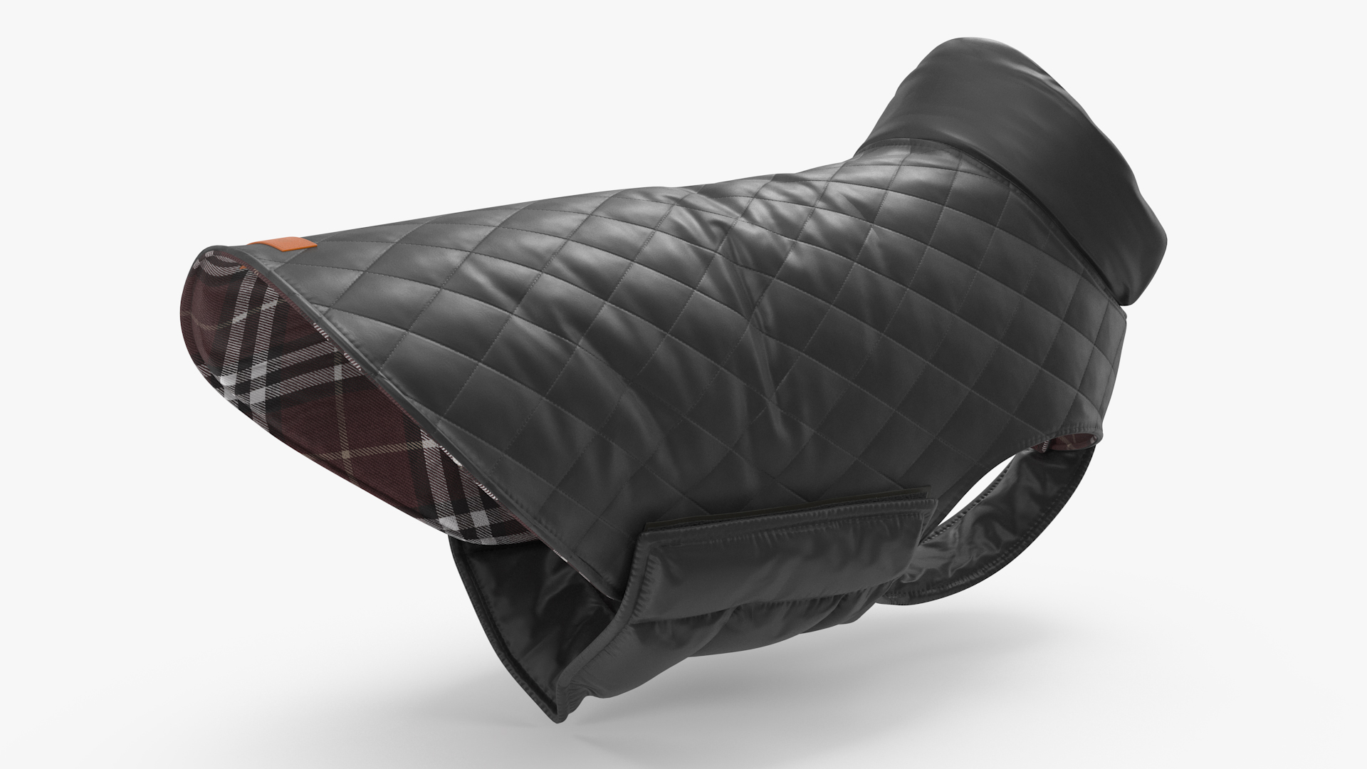 Dog Coat Black 3D model