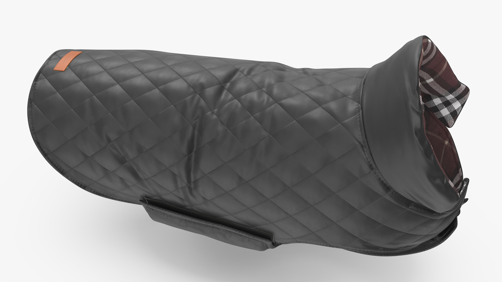 Dog Coat Black 3D model