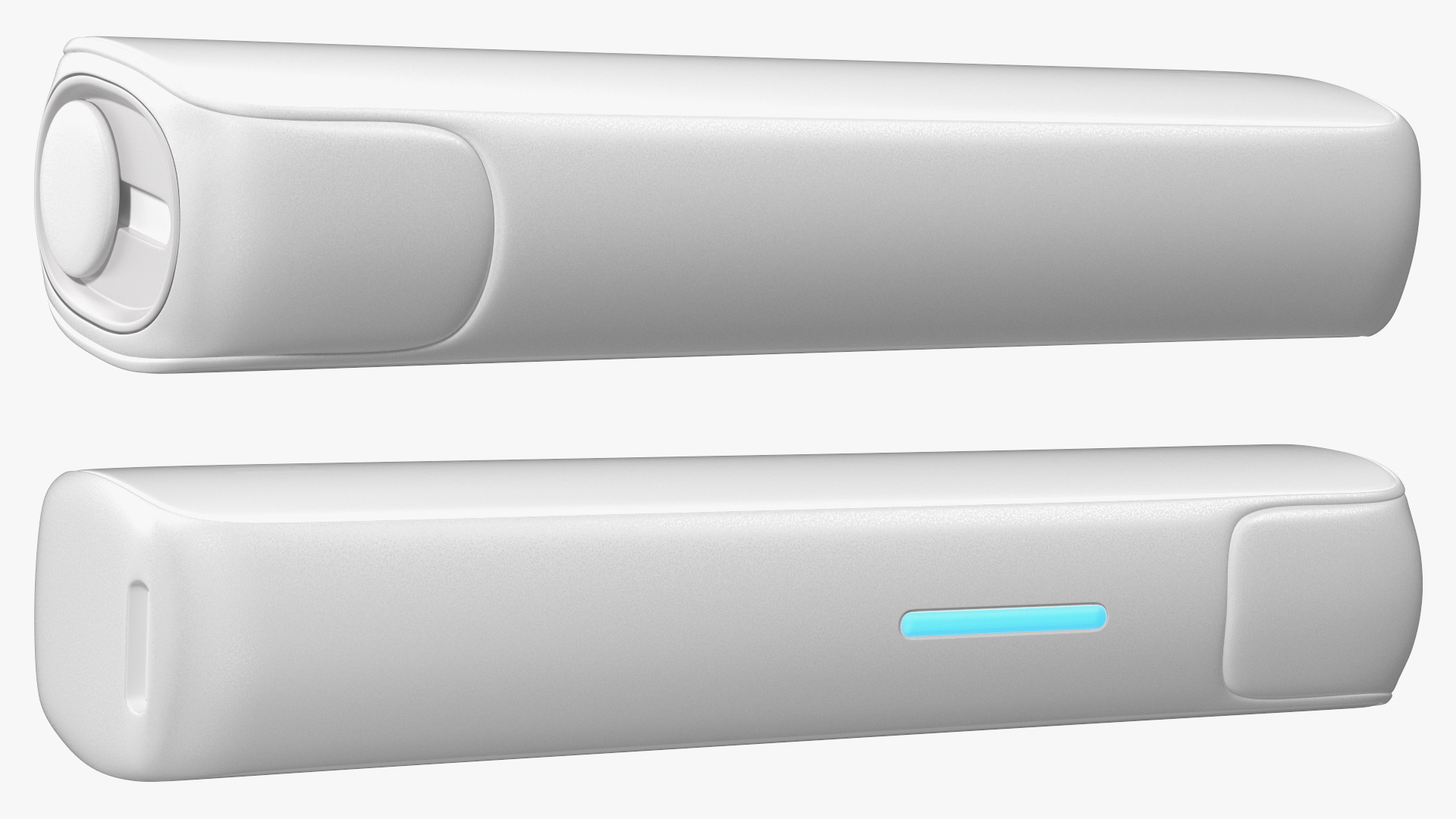 3D Heated Electronic Cigarette White model
