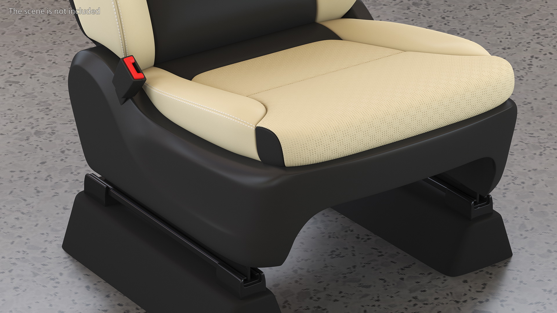 SUV Front Seat 3D model