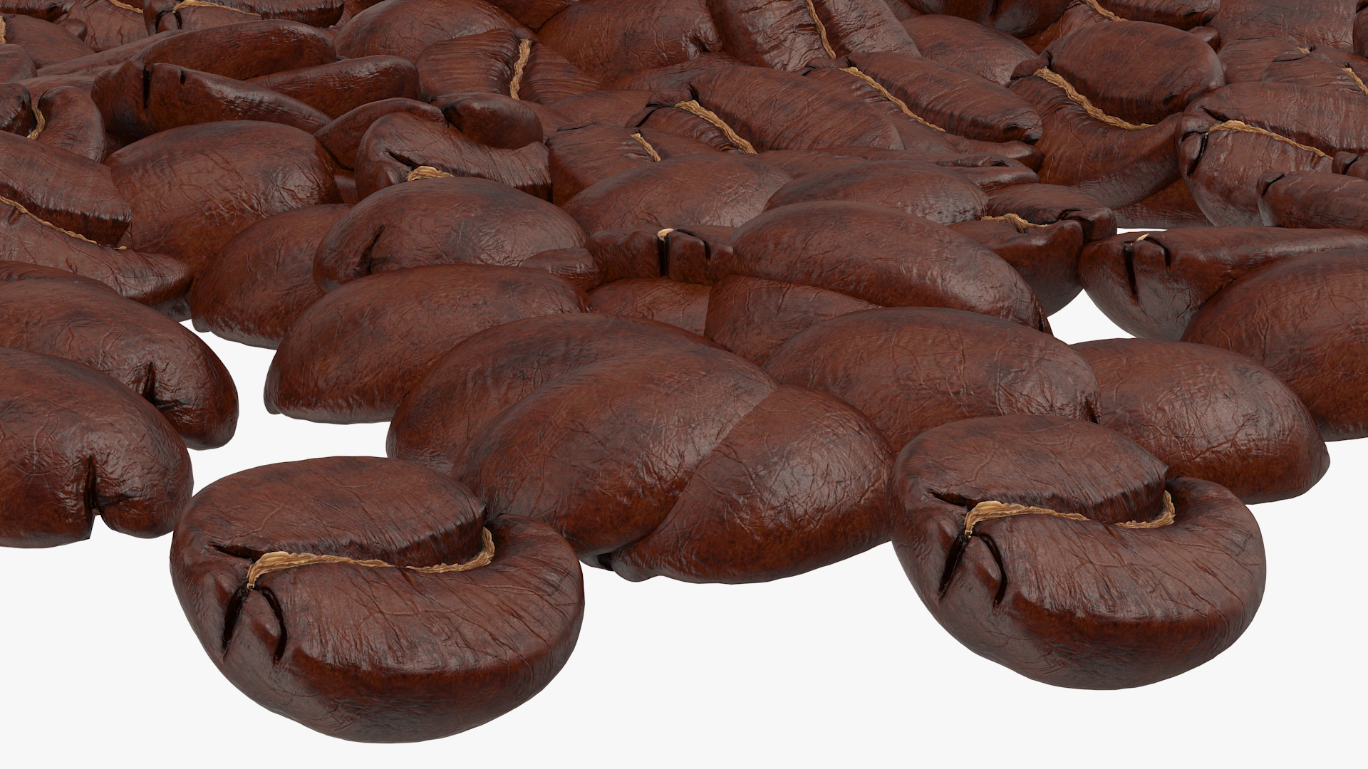 3D model Vintage Coffee Grinder with Coffee Beans