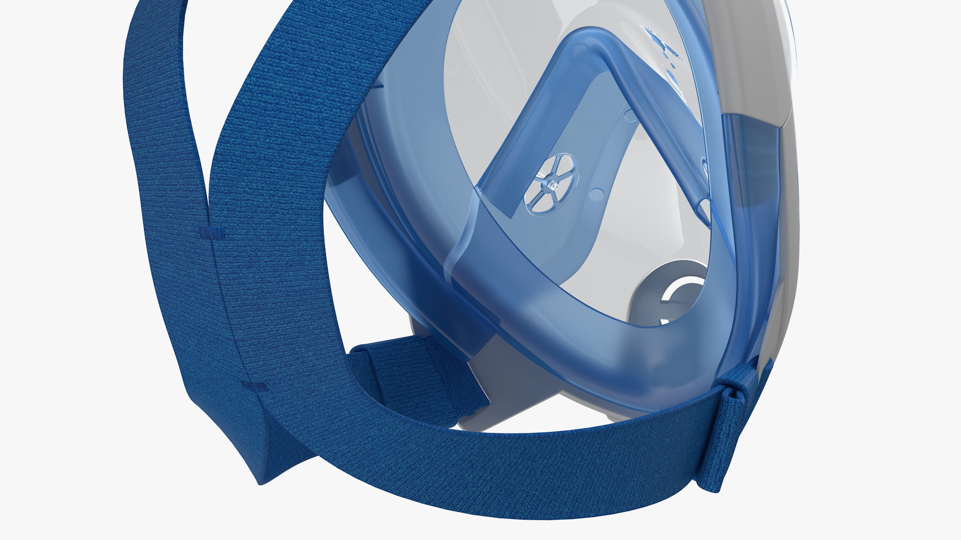 Tribord Subea Easybreath Full Face Snorkel Mask 3D