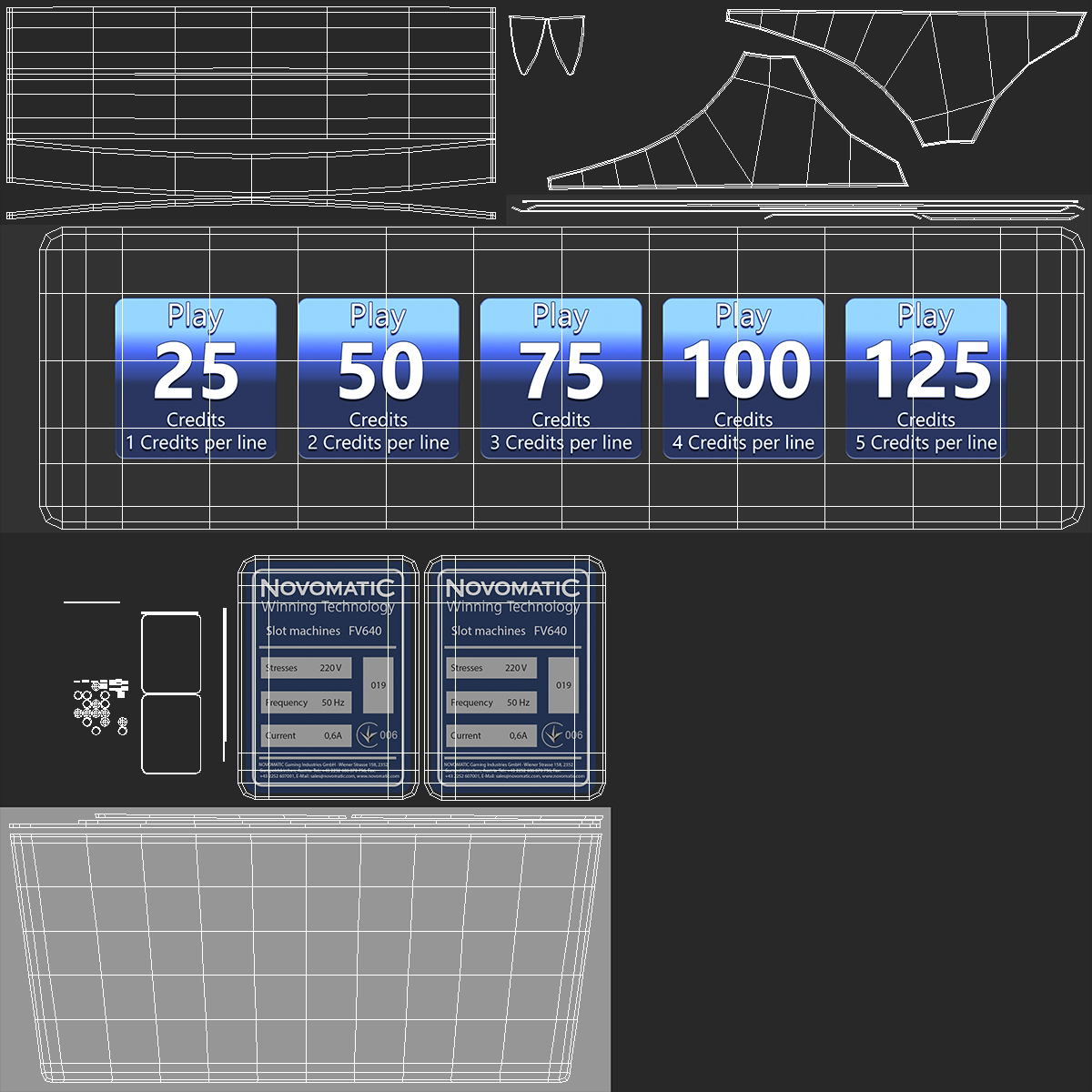 Dominator Slot Machine 3D