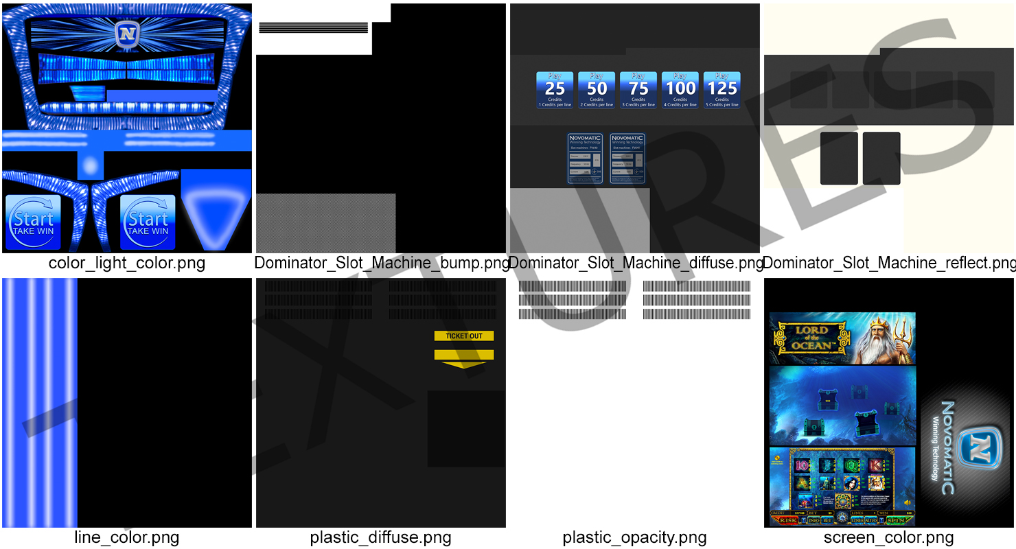Dominator Slot Machine 3D