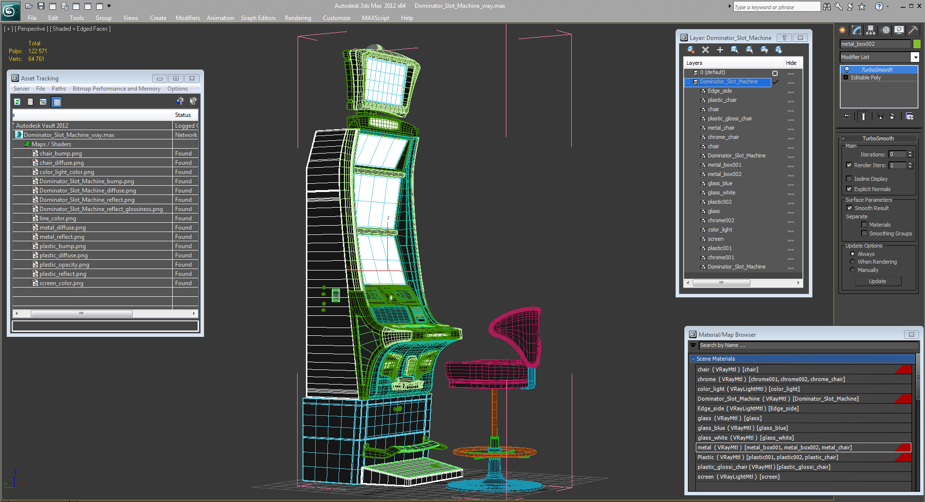 Dominator Slot Machine 3D