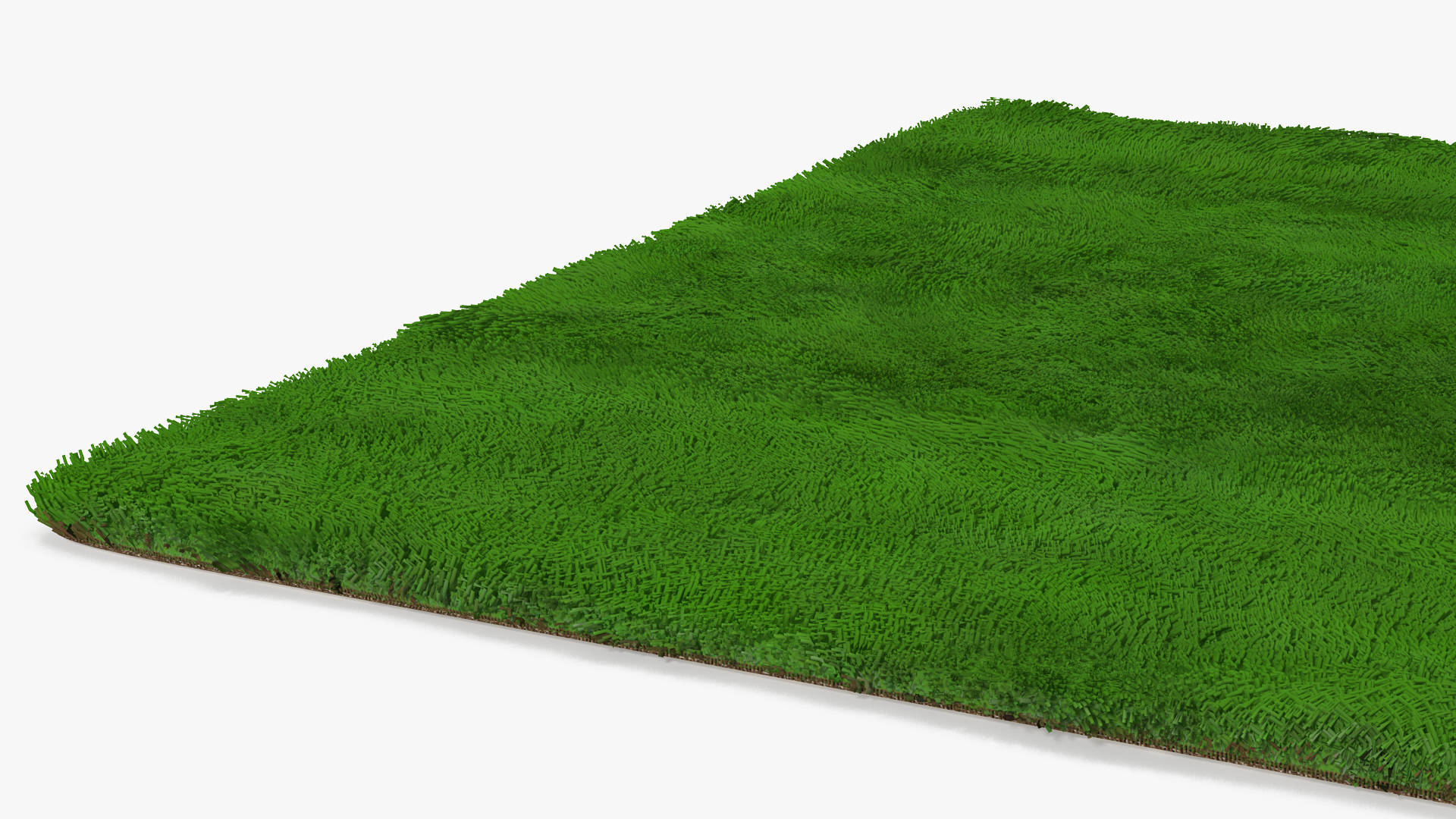 Mail Package on Doormat Fur 3D