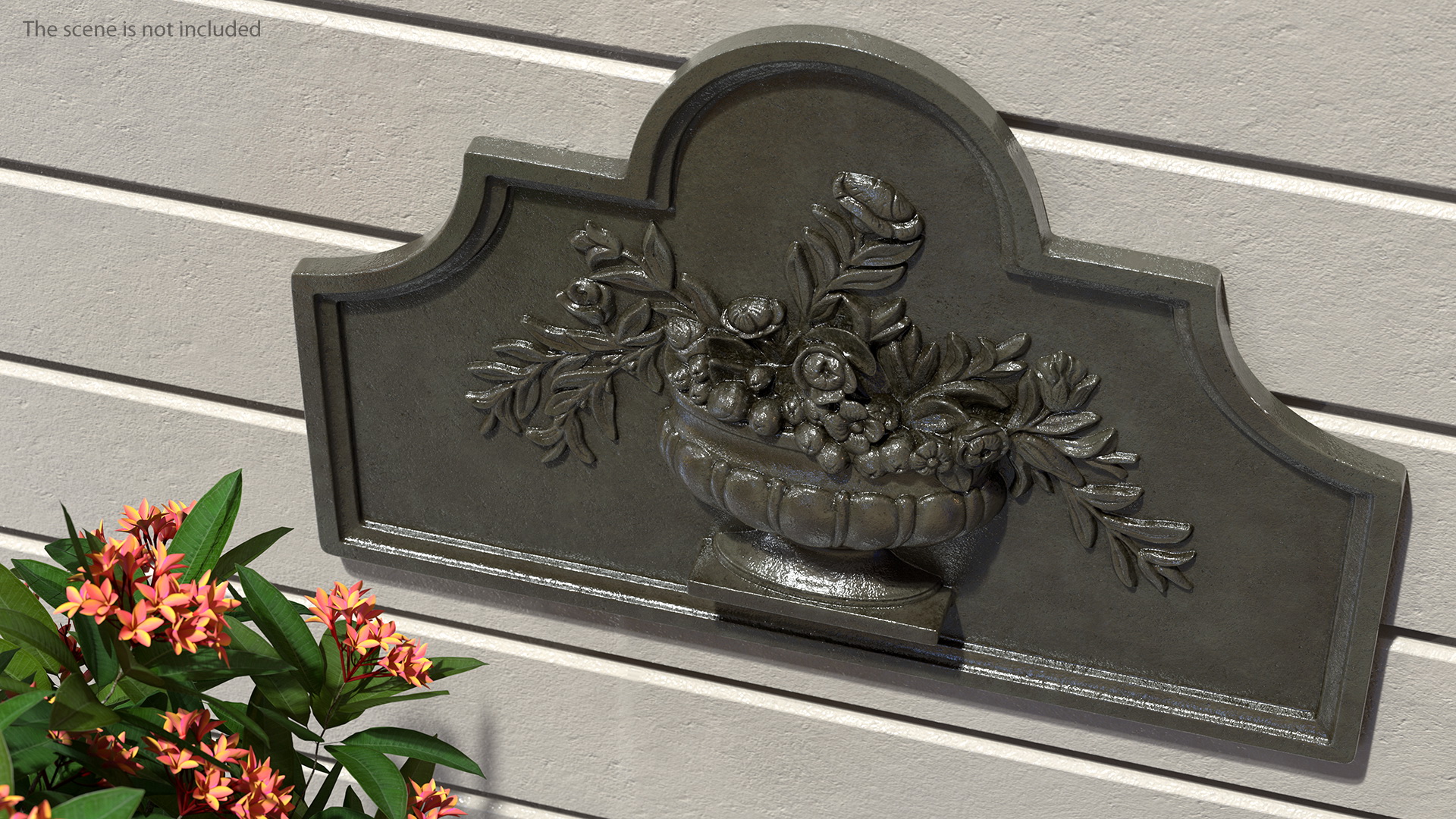 3D Stone Outdoor Decor Relief