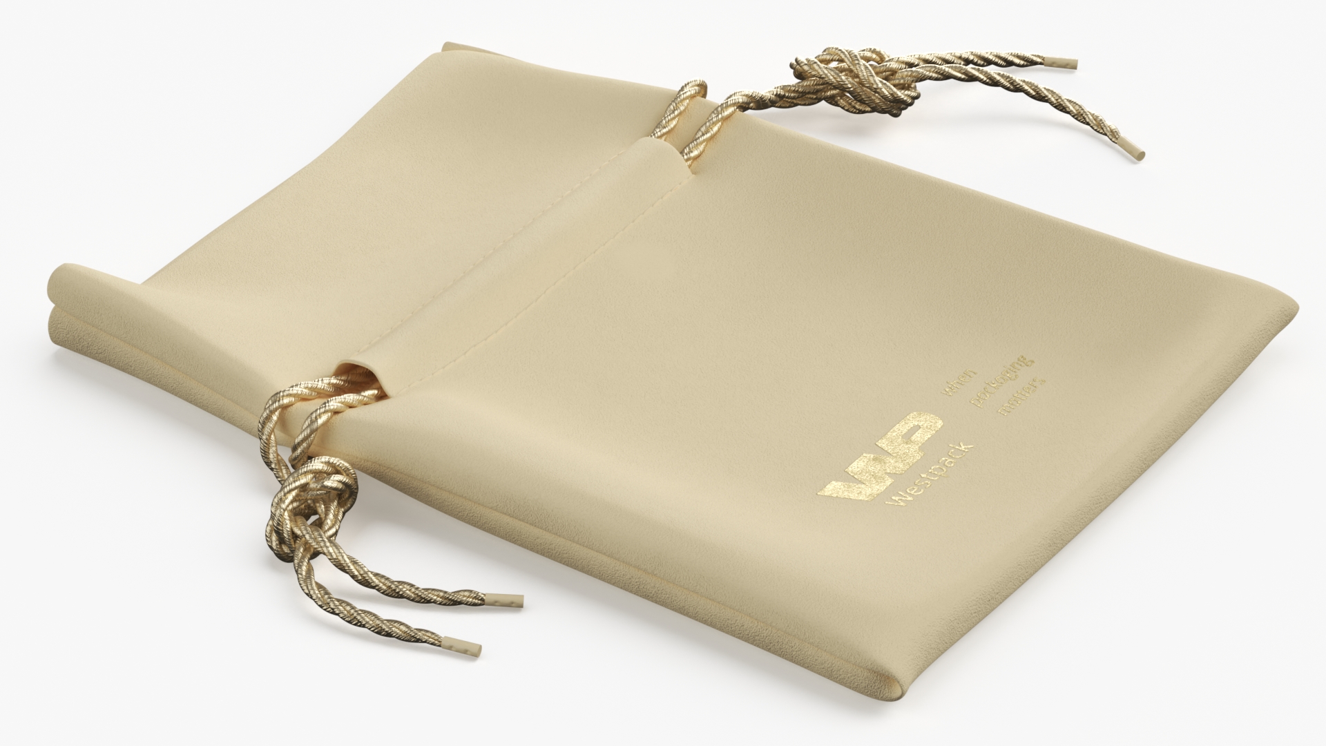 Westpack Mini Jewelry Pouch Beige