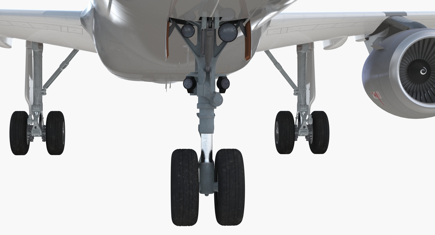 Airbus A321 with Interior and Cockpit Lufthansa 3D
