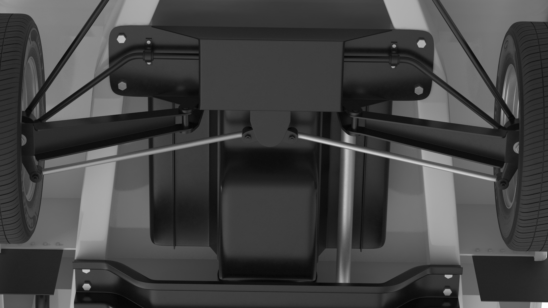 Suzuki Super Carry Passenger Van Rigged 3D model