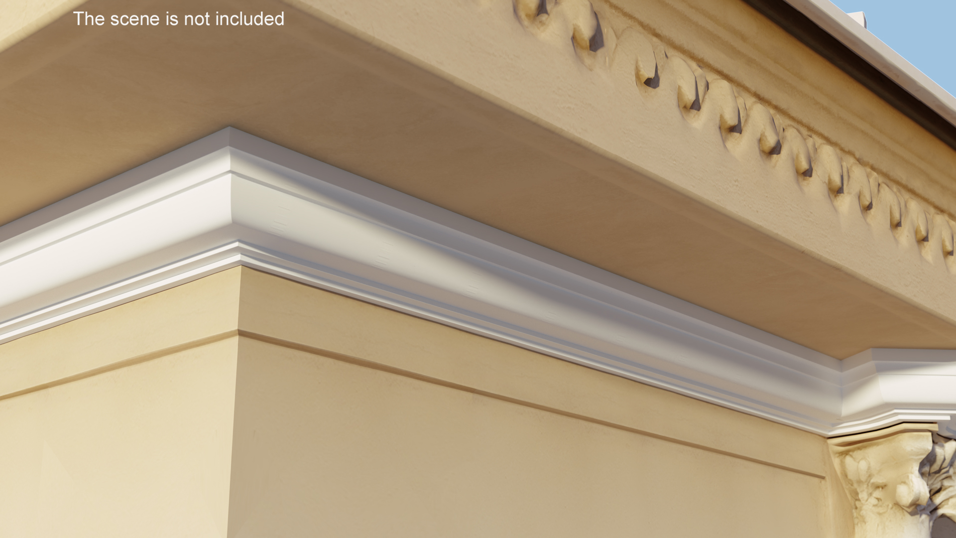 3D Architectural Molding Gypsum Type 27