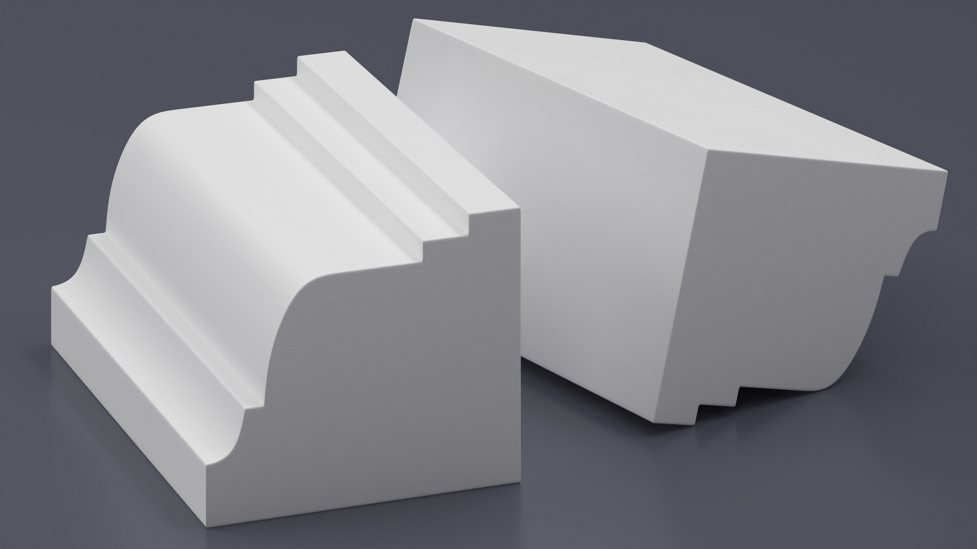3D Architectural Molding Gypsum Type 27