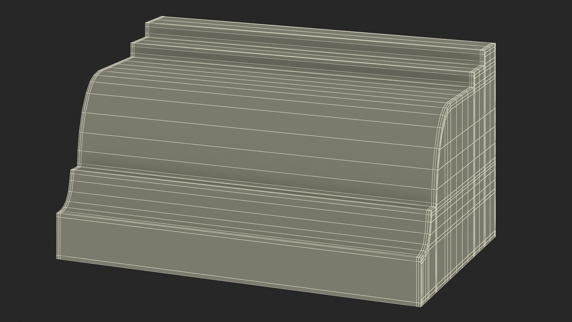 3D Architectural Molding Gypsum Type 27