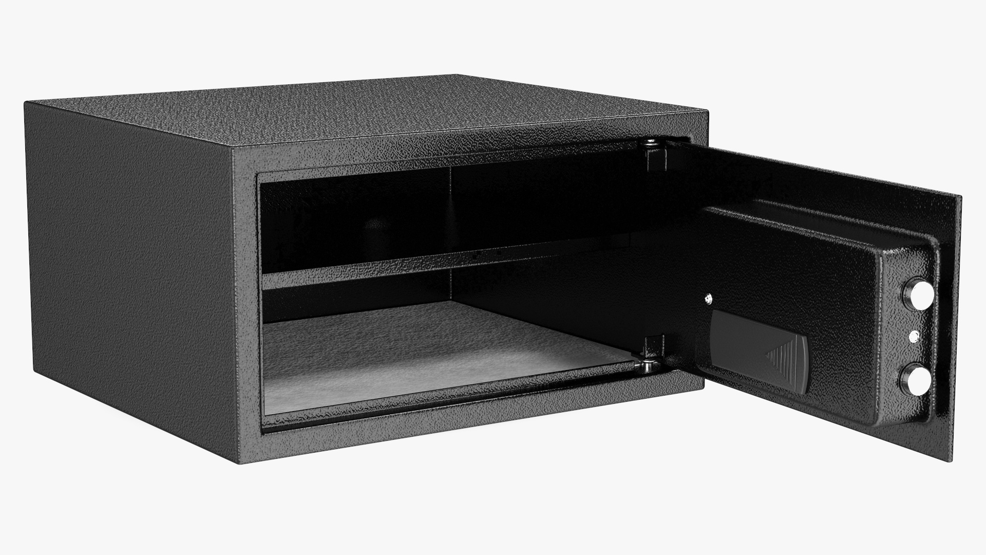 3D Digital safe black model