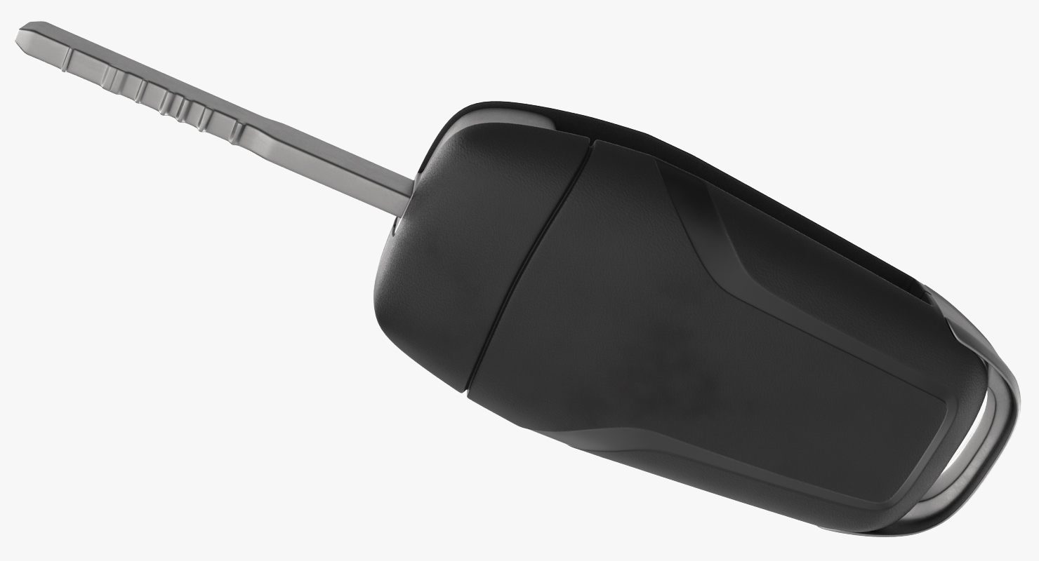 Car Flip Key Folded 3D model
