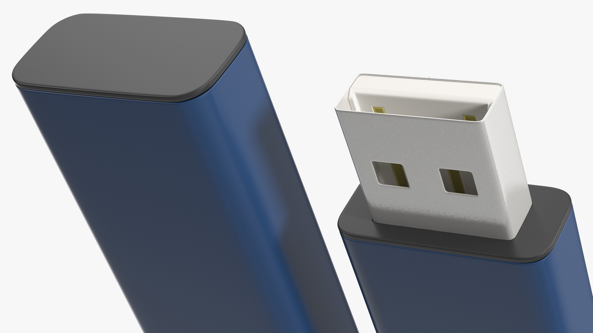 3D model Bluetooth Secure USB 32GB Open