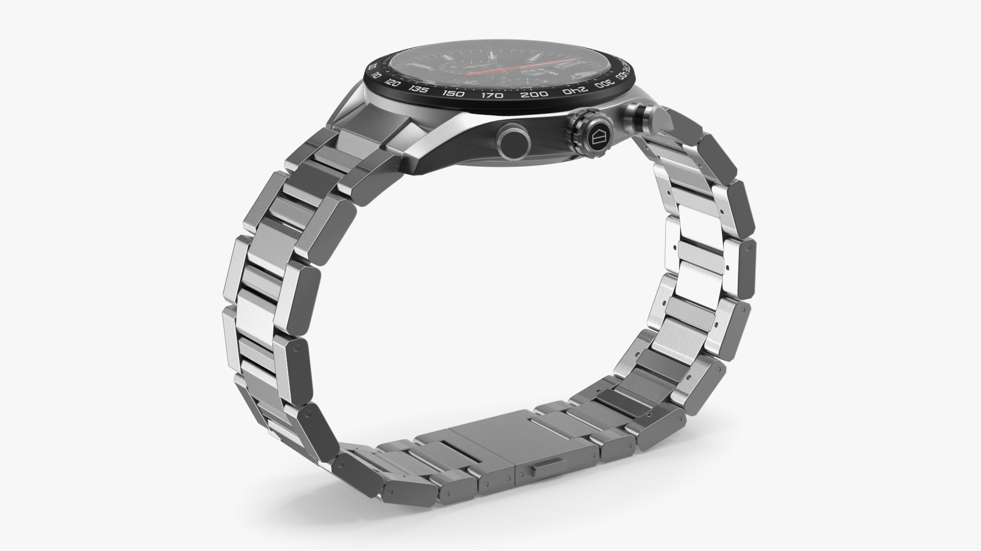 3D Tag Heuer Carrera Dial Black model