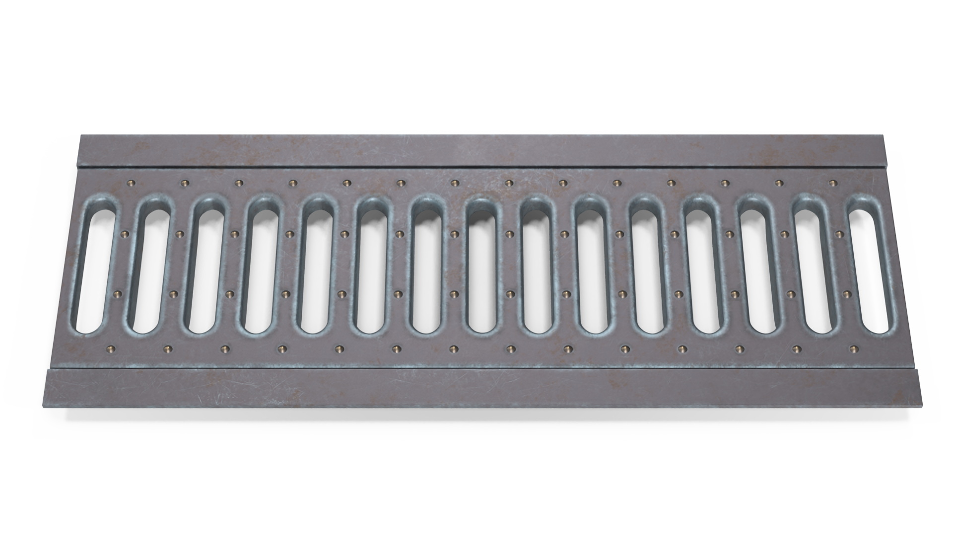 3D model Roadside Drain Cover Iron