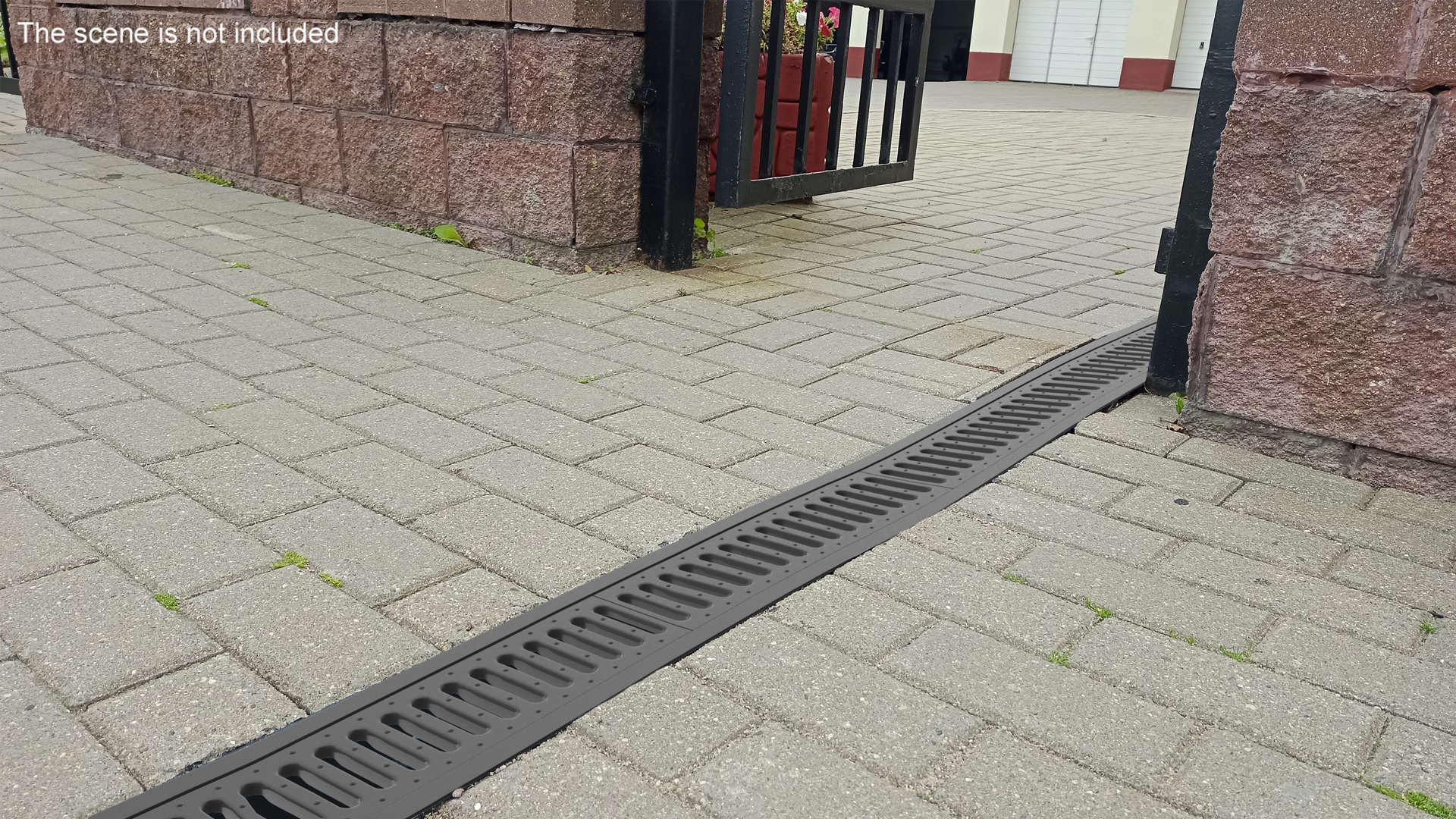 3D model Roadside Drain Cover Iron