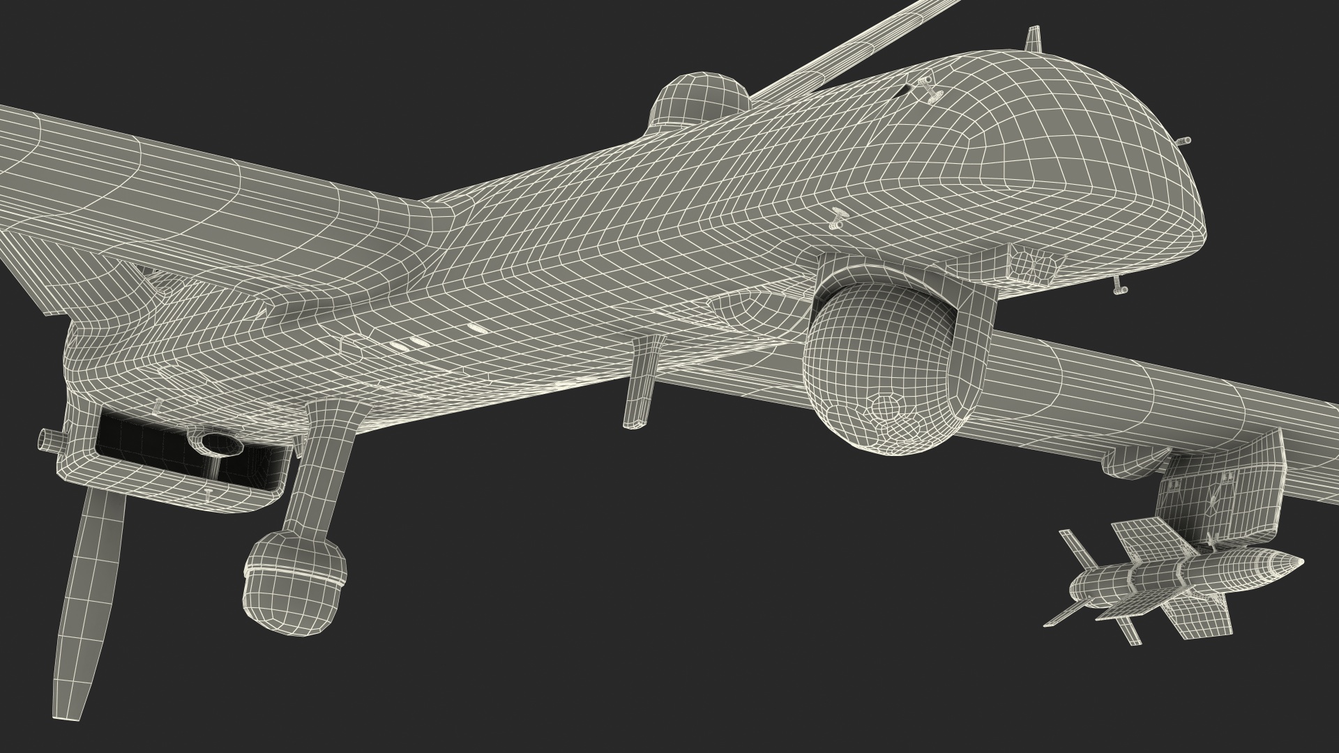 Orion Russian UAV Flight 3D model