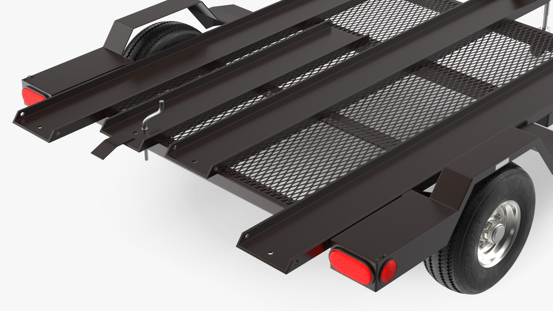 3D ECHO 3 Place Motorcycle Trailer