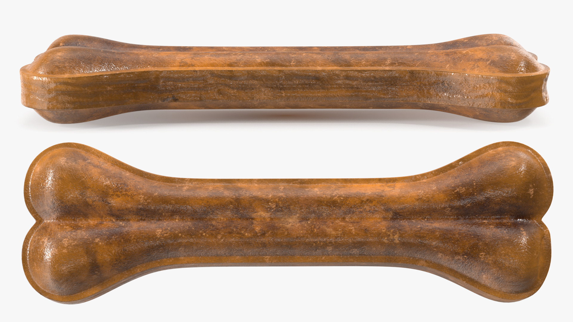 Dog Bone Treat Dark 3D model