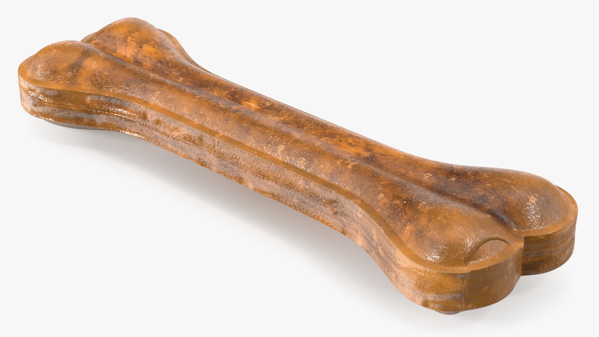 Dog Bone Treat Dark 3D model