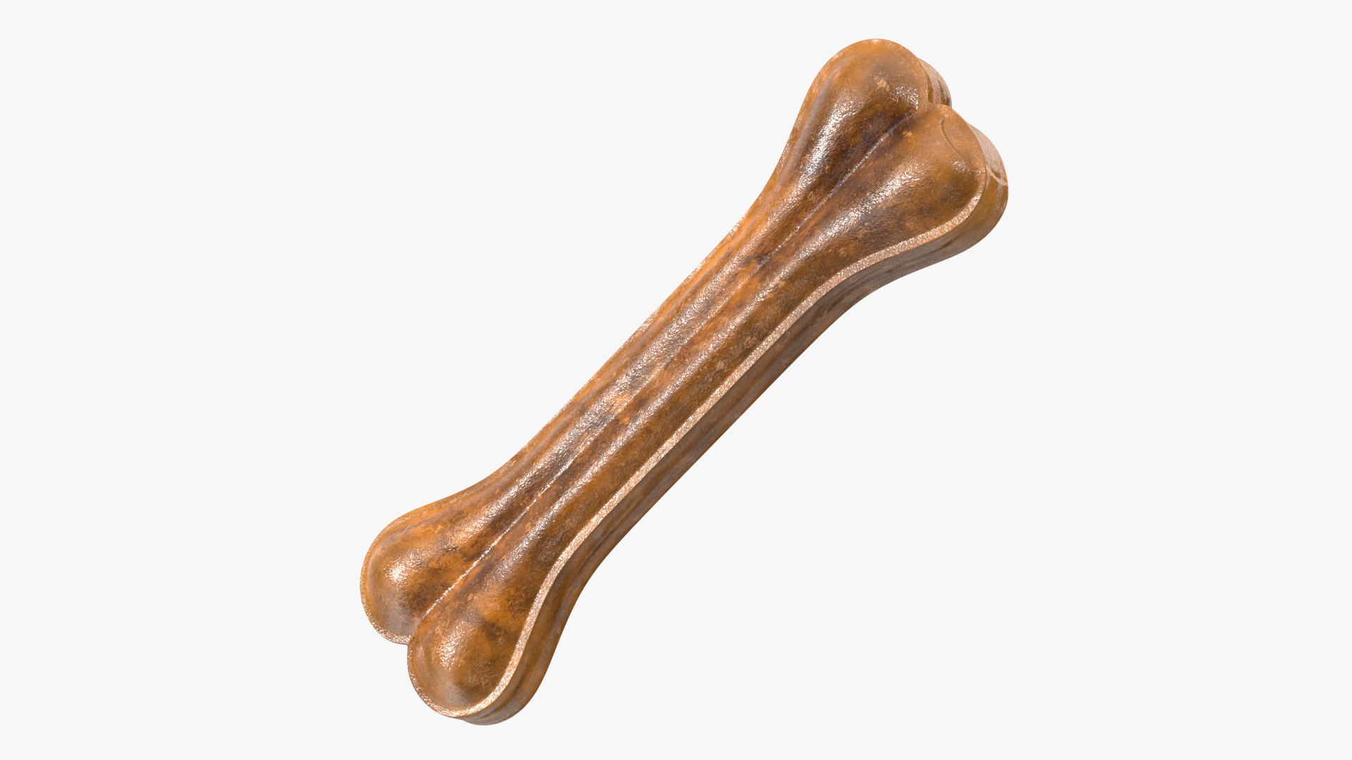 Dog Bone Treat Dark 3D model
