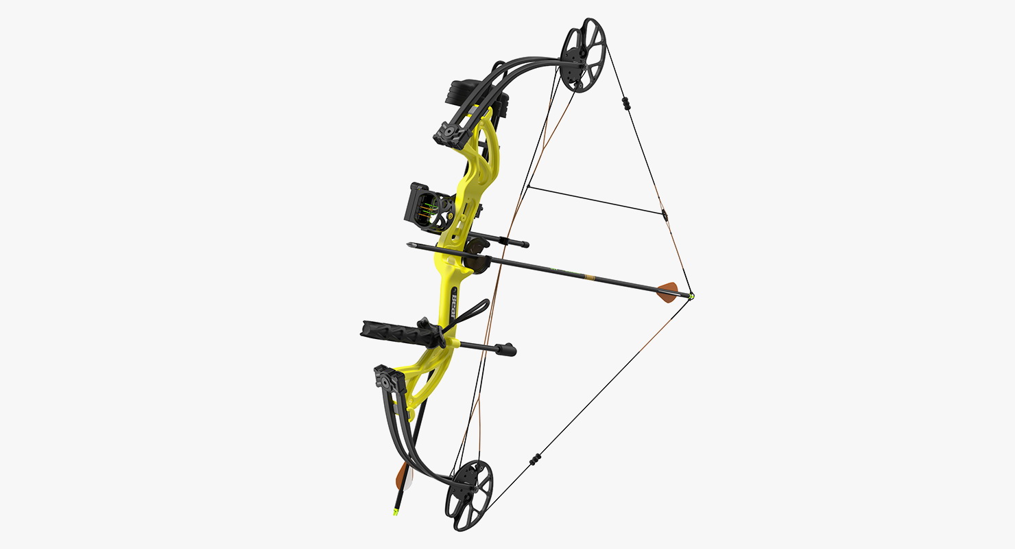 3D Armed Compound Bow Bear Archery Cruzer G2