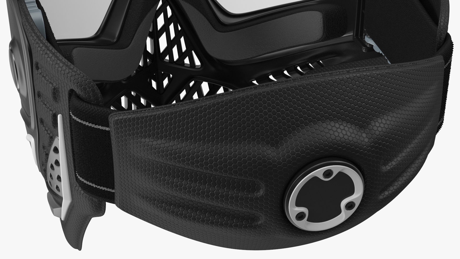 3D Airsoft Full Face Mask Black model