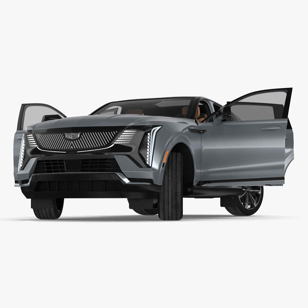 3D Cadillac Escalade 2025 IQ Flare Metallic Rigged for Cinema 4D