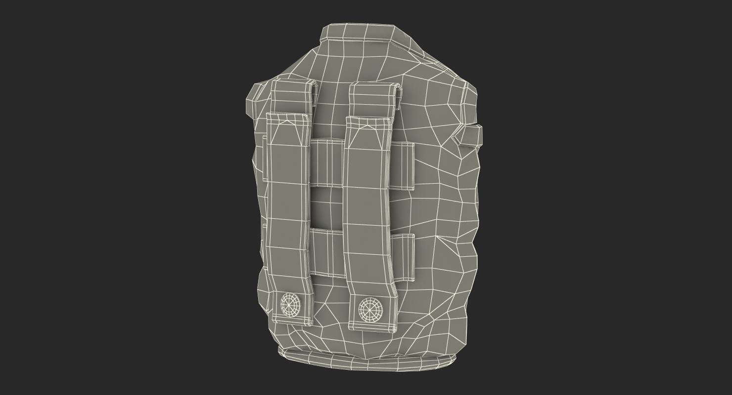 Military Pouch 3D model