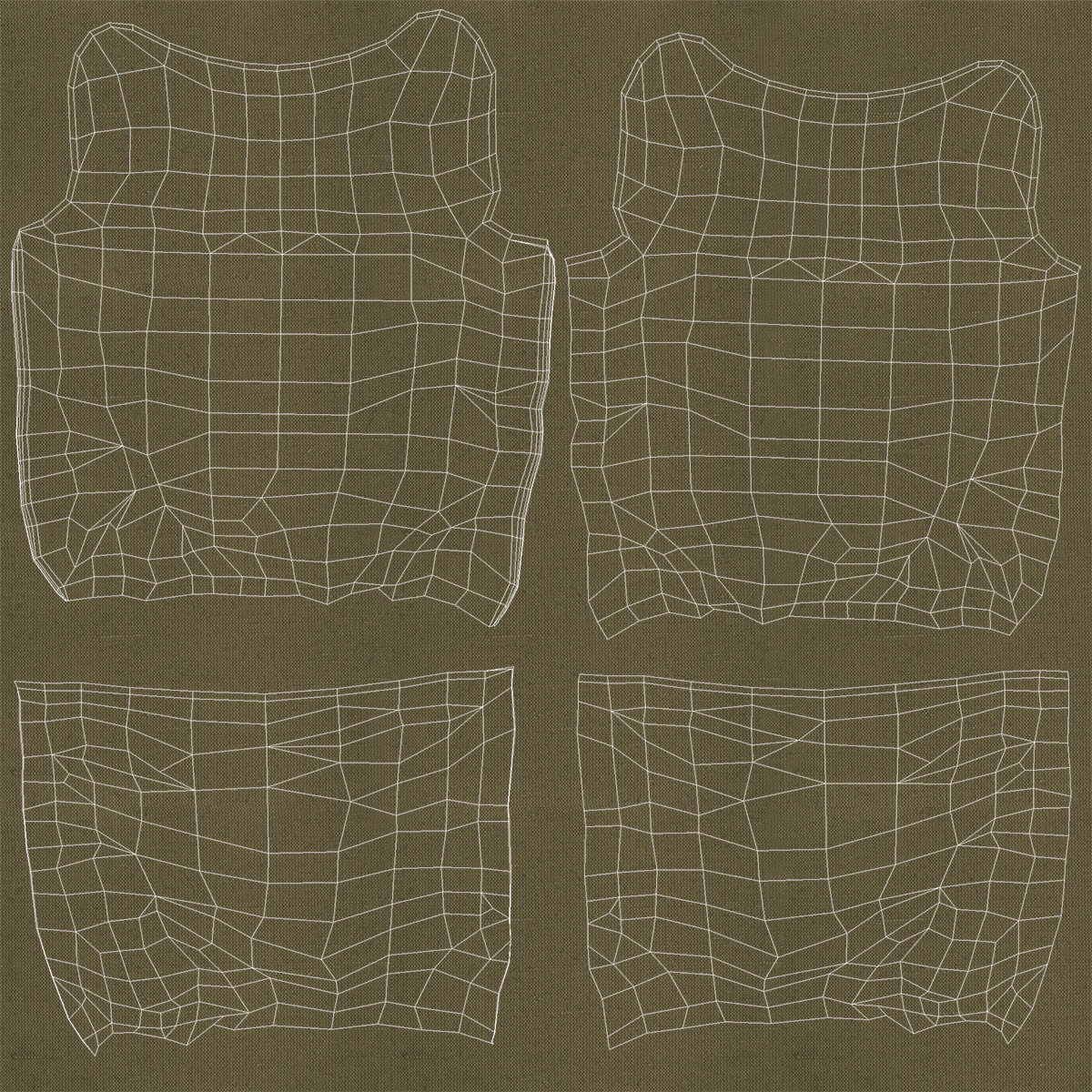 Military Pouch 3D model