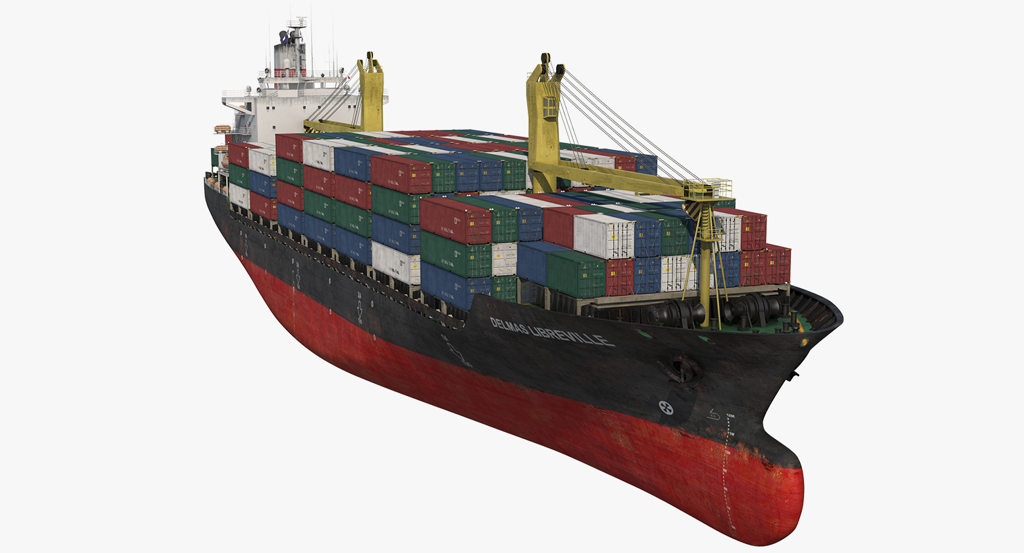 Container Ship Generic 3D