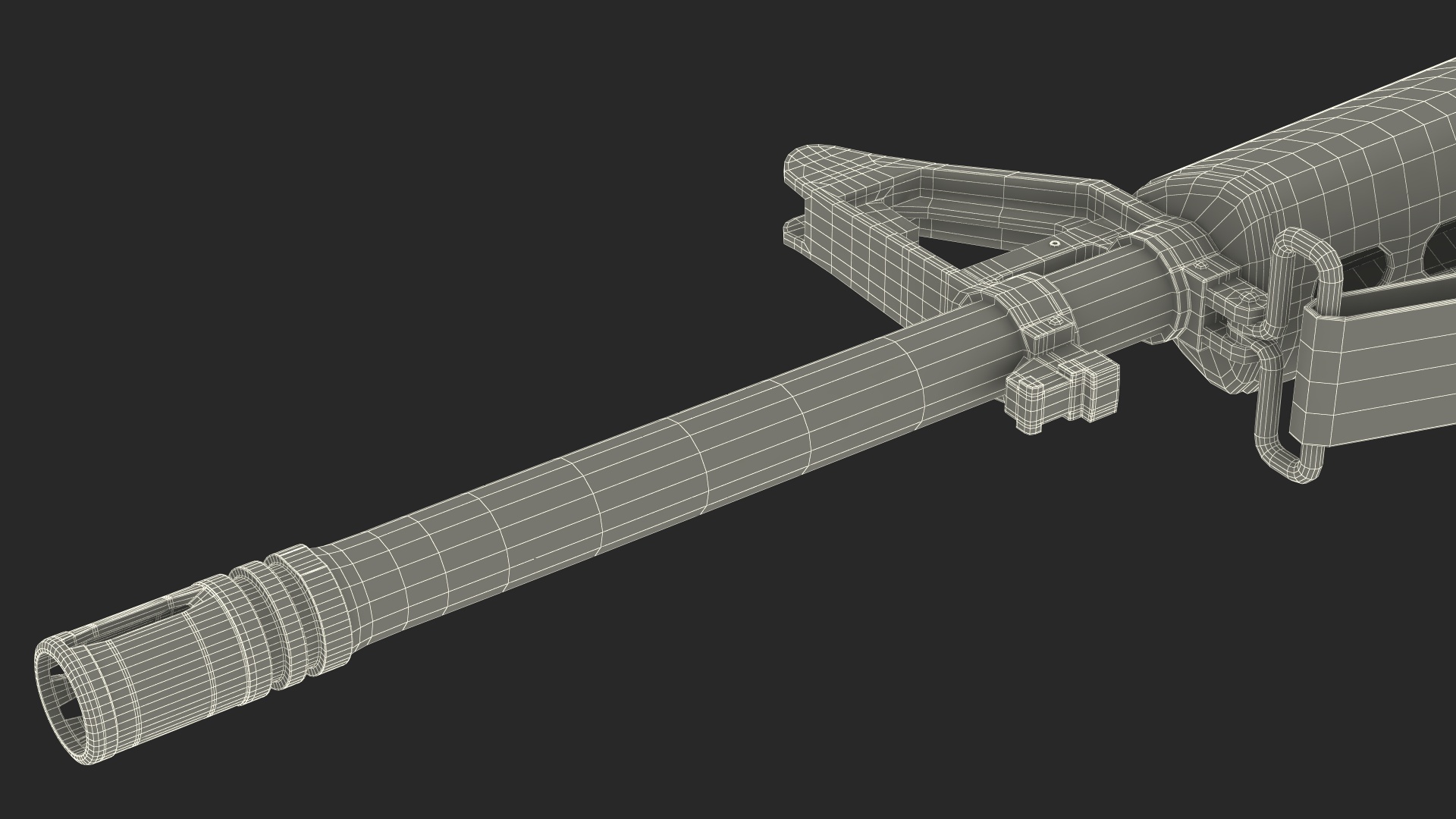 M16 Rifle 3D model