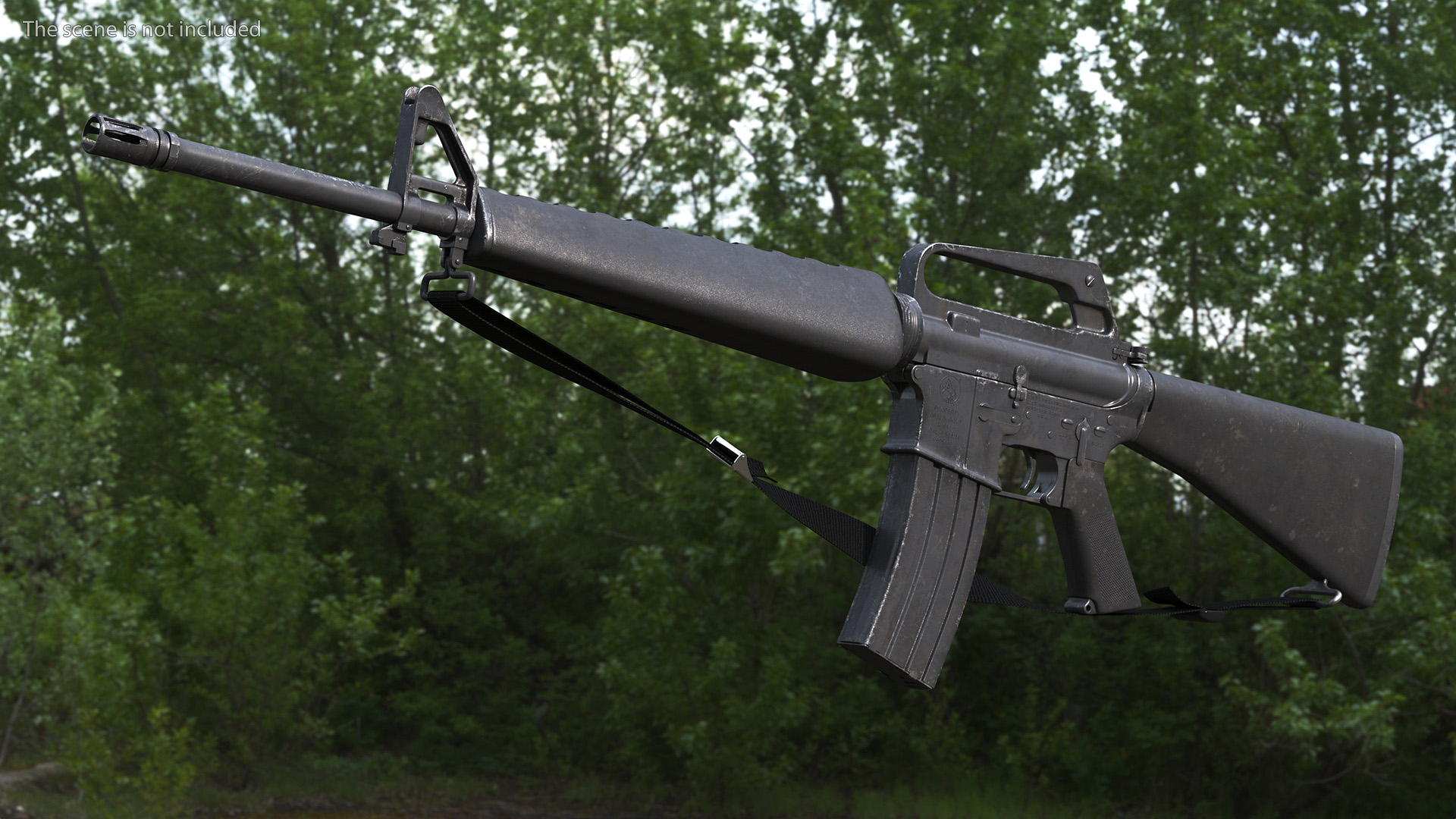 M16 Rifle 3D model