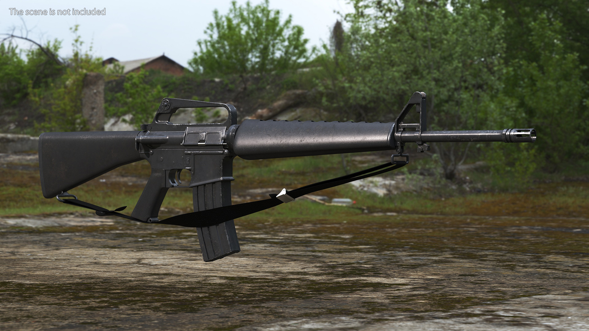 M16 Rifle 3D model