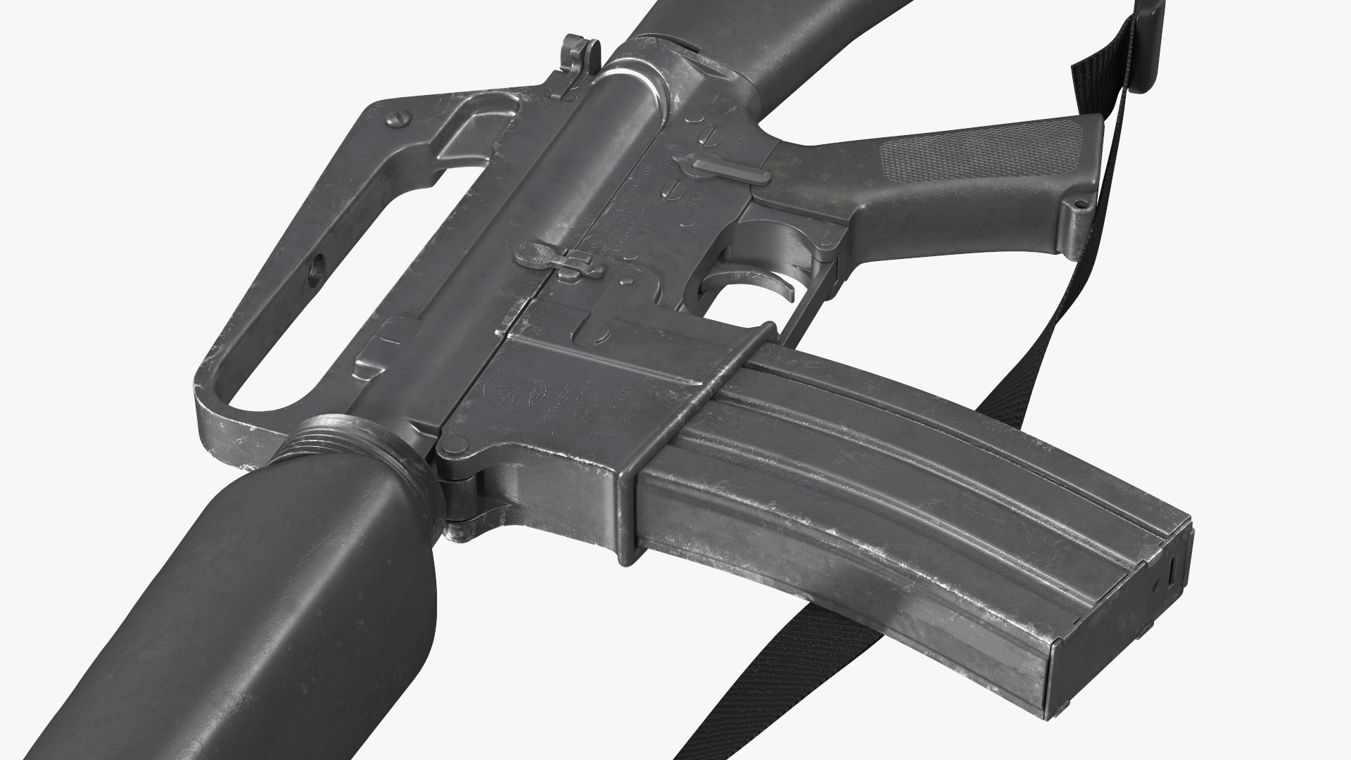 M16 Rifle 3D model