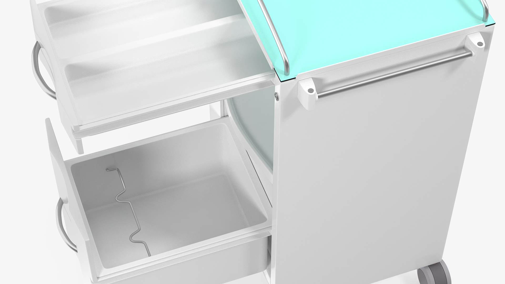 3D Self Service Bedside Cabinet model