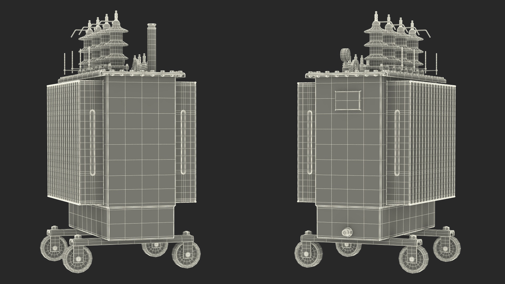 3D model Electric Transformer