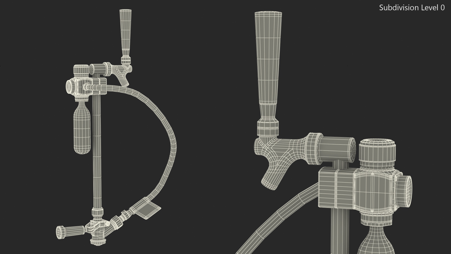3D Leland CO2 Picnic Tap