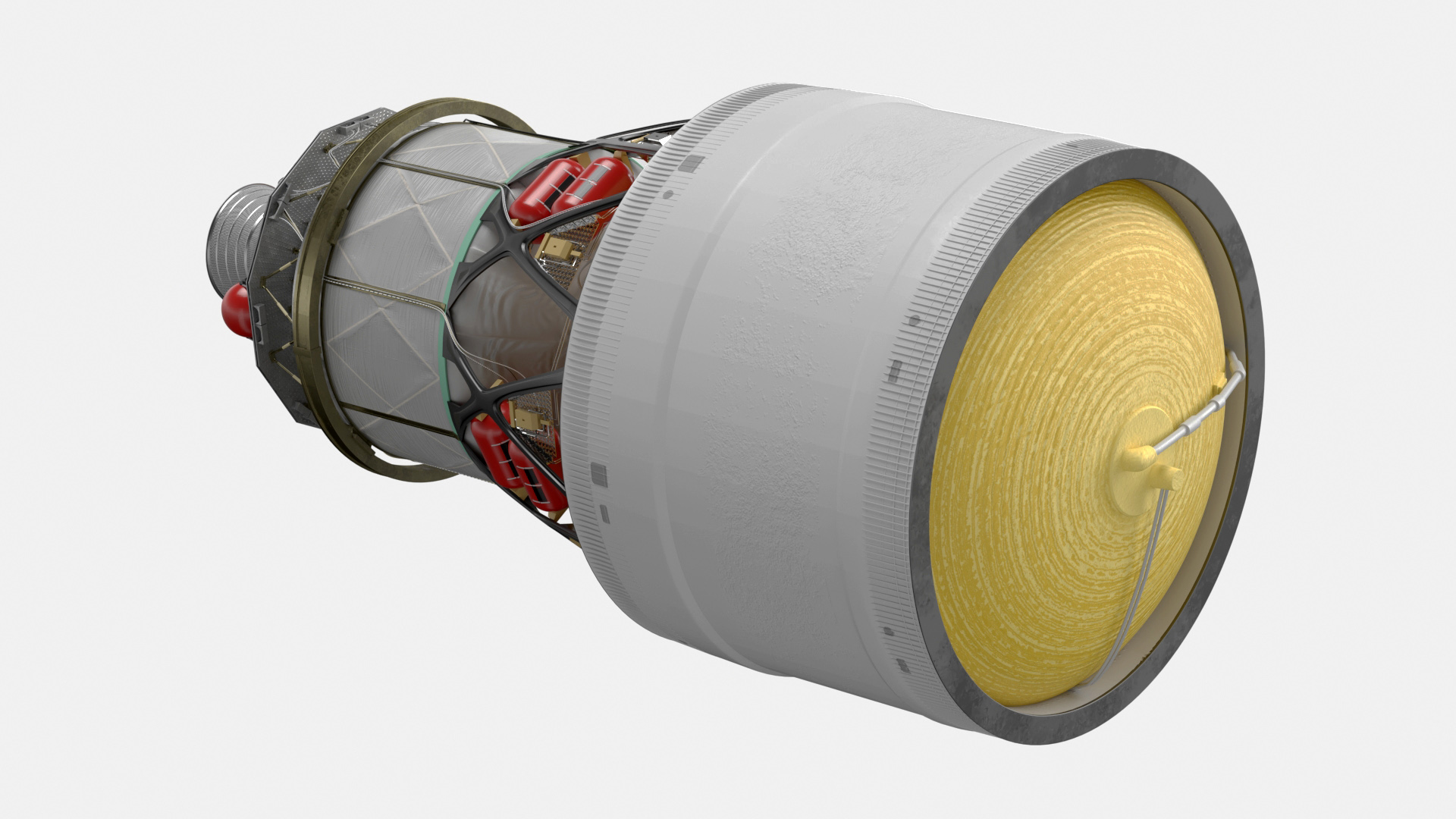 Generic Space Rocket Engine 3D