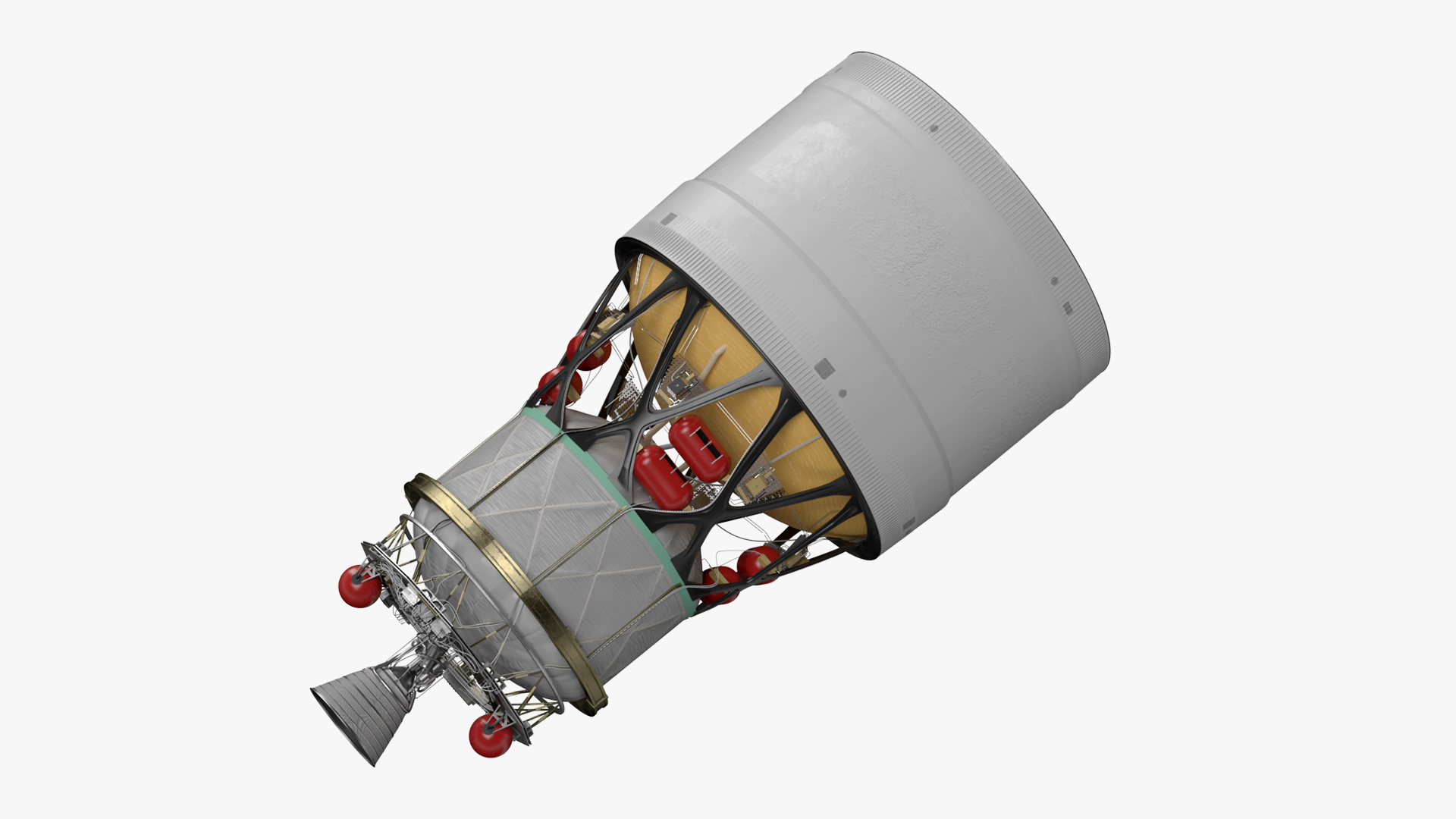 Generic Space Rocket Engine 3D