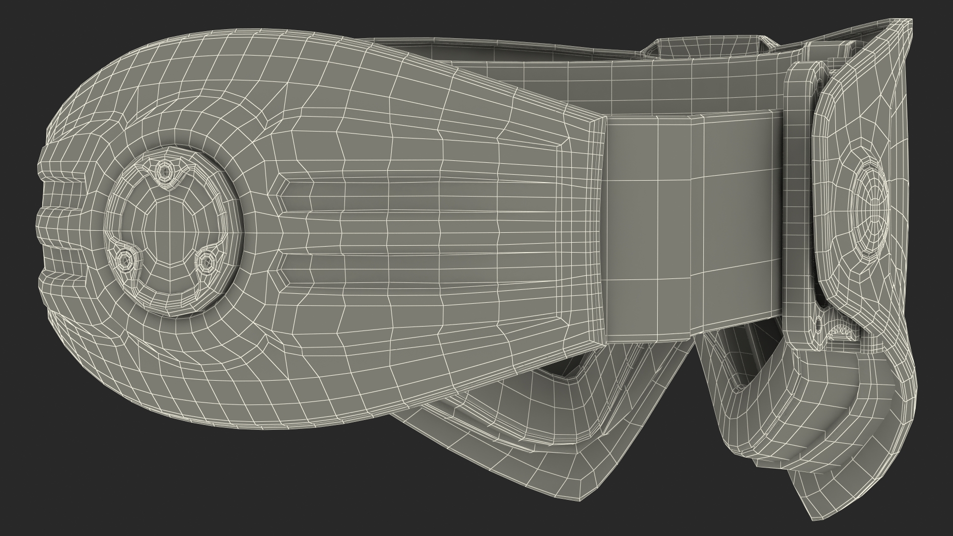 3D model Airsoft Paintball Googles